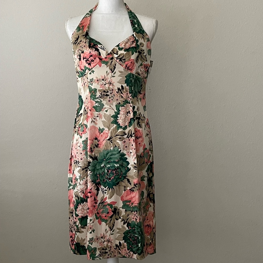 NEW, Donna Ricco, Backless Sun Dress